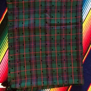 Brand new Talbots plaid scarf.